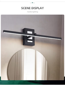Applique Murale LED Moderne Nordique IP44 Étanche, Éclairage Frontal de Miroir en Aluminium pour Salle de Bain, Chambre, Hôtel, Villa, Galerie - Product Image 2