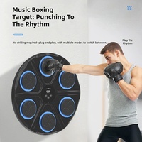 Nouvelle Cible Murale Intelligente pour l'Entraînement Transfrontalier de Boxe avec Tapis Musical en Polyuréthane - Modèle HJ-X