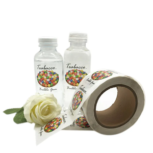 Tùy chỉnh chai nước trong suốt nhãn dán nhãn, cá nhân rõ ràng nhãn sản phẩm in ấn - Product Image 4