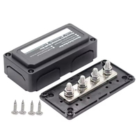 Nouvelle boîte de jonction de câbles rouge M8, spécification 300A, courant élevé 48V DC, pour barre omnibus RV, compatible OLIVER