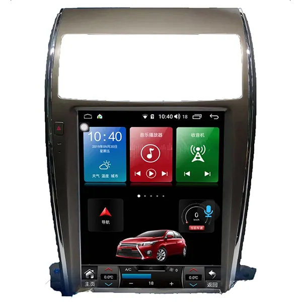 최고 Radio1080p Android10 비디오 링컨 MKZ MKX 2010-2012 스테레오 라디오 멀티미디어 Plater 자동차 오디오 Dvd 모니터 카메라