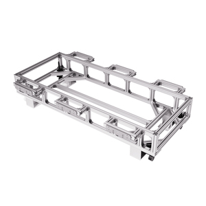 مصنع ألومنيوم صيني-T5 إطار عمل يدوي 2020E ألومنيوم فضي بأكسيد صوفي - Product Image 5