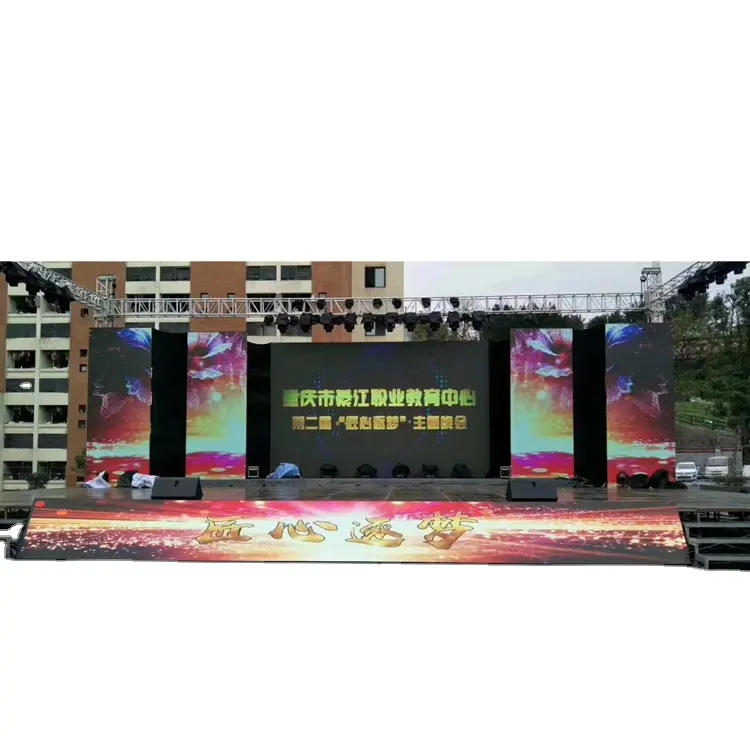 Large Screen Stag Commercial Model LED Outdoor Led Panel Screen Advertising Display Rental Display Screen for Shopping Mall