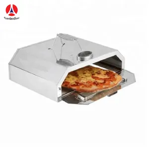 가스 야외 피자 오븐 가격 식품 안전 피자 돌 크기 250*285mm