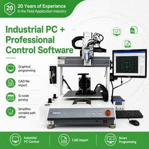 Robot distributeur automatique de colle et de pâte à souder CNC 5 axes de bureau, haute efficacité, avec vision - Product Image 2