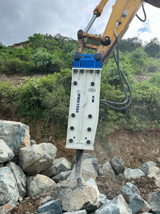 หัวเจาะไฮดรอลิกสำหรับรถขุด EC210 CAT320 CAT330 R210 ZX200 PC200 สำหรับทำลายหิน - Product Image 6