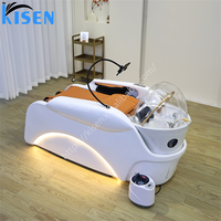 Lit de lavage de cheveux japonais pour spa capillaire, lit de thérapie capillaire, mobilier de salon, lit de lavage de cheveux thaïlandais