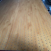 Hochwertige Akustikpaneele aus Holzverbundwerkstoff mit perforierten Löchern für Tonstudios, Hörsäle und Konferenzräume