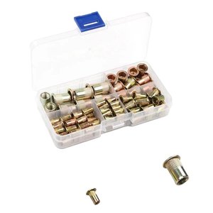 Écrous à riveter métriques galvanisés sur mesure, homologués CE, pour la fabrication de structures en acier, service OEM - Product Image 1