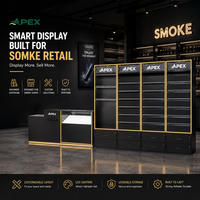 Présentoir de Comptoir en Acrylique pour Magasin de Tabac Complet, Vitrine de Comptoir pour Magasin de Cigarettes, Présentoir pour Magasin de Détail, Vente en Gros Direct Usine