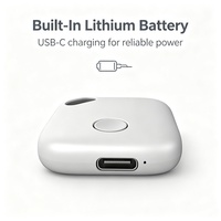 Traceur GPS intelligent F1C pour personnes âgées, enfants et animaux de compagnie – Collier de suivi personnel, localisateur de type C rechargeable rapidement, dispositif anti-perte