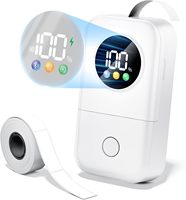 Machine à étiquettes Phomemo Mini D30D, petite, rechargeable, avec écran intelligent, pour l'organisation à domicile, au bureau et à l'école