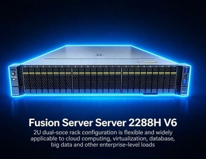 เซิร์ฟเวอร์แบบแร็ค FusionServer 2288H 2U รองรับ Xeon Scalable DDR4 PCIe 4.0 สำหรับการจำลองคลาวด์และฐานข้อมูล รองรับ Xeon Scal รุ่นที่ 3 - Product Image 1