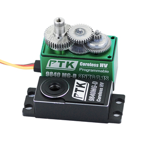 Servo Digital Impermeable PTK 9840 MG-D HV con Engranajes Metálicos <span class=keywords><strong>de</strong></span> 35 kg para Coche RC, Barco y Avión, Kit <span class=keywords><strong>de</strong></span> Modelo, Piezas y Accesorios RC para Bricolaje - Product Image 6