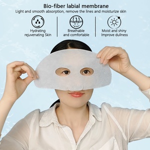 Masque facial en feuille sèche en biocellulose organique végétalienne à base de fibres de noix de coco, OEM, nettoyant, rafraîchissant, deux parties, biocellulose, pack familial jumbo - Product Image 5