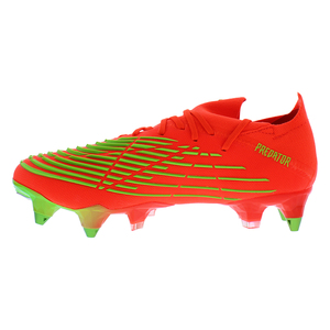 Zapatos de Fútbol Adidas Predator Edge.1 Low para Terreno Blando, Color Rojo Solar, Verde Solar, Negro Core - Product Image 2