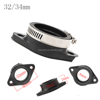 Adaptateur de carburateur de moto, tuyau d'admission pour PWK 21/24/26/28/30/32/34mm PE26/28/30mm TM28/32/34 Carb Pit Dirt Bike