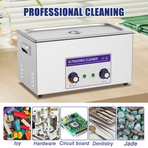 Nettoyeur à ultrasons 40KHz 22L pour carburateurs, injecteurs et moules, réservoir en acier inoxydable 480W-900W avec chauffage et minuterie - Product Image 2
