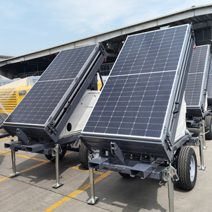 เสาไฟ LED พลังงานแสงอาทิตย์เคลื่อนที่ <span class=keywords><strong>Atlas</strong></span> Copco สำหรับภายนอกอาคาร ทนทานต่อฝุ่นและน้ำ เสาไฟพลังงานแสงอาทิตย์แบบพกพา - Product Image 2