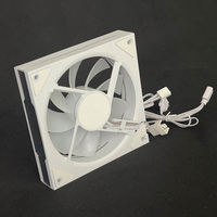 Ventilateur de châssis ARGB synchrone OEM ODM Prism 5Pro 5V3 à aiguille 12CM MUTE PWM avec lampe à miroir infini
