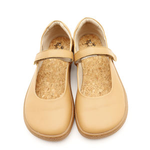 Sandalias Planas Casuales para Niños y Jóvenes TipsieToes, Sandalias Descalzas Cruzadas Negras de Cuero Genuino Transpirable, Sandalias Ergonómicas con Caída Cero - Product Image 2