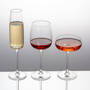 Copa de <span class=keywords><strong>vino</strong></span> tinto manual, círculo inferior, copa de agua de <span class=keywords><strong>vino</strong></span>, pie alto, nuevo diseño, 2022 - Product Image 2
