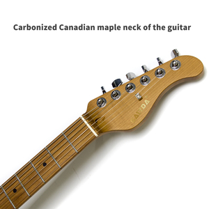 Guitare électrique 6 cordes, micros H-H, manche en érable, touche en palissandre, finition bleue dégradée, pour les amateurs de musique - Product Image 2