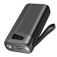 Nouvelles Idées 2025 – Batterie Externe Grande Capacité 30000mAh Li-Polymère à Charge Rapide avec Double Port USB et Affichage LED, Personnalisable avec Logo OEM pour l'Extérieur