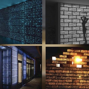 Panneau mural <span class=keywords><strong>en</strong></span> <span class=keywords><strong>béton</strong></span> préfabriqué de haute qualité, imperméable, personnalisable, Luxeblis, matériau de construction, art du <span class=keywords><strong>béton</strong></span> transmettant la lumière - Product Image 6