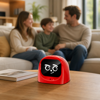 Robot compagnon IA portable avec reconnaissance tactile, visage animé, chat vocal et contrôle par application pour les voyages en voiture