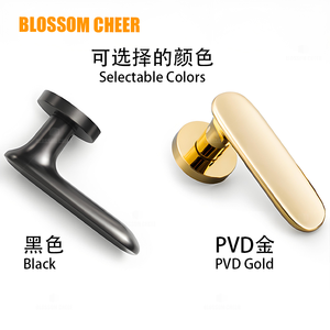 Kenop Pintu Interior dari Paduan Seng untuk Keamanan Kamar Mandi Villa, Kunci Pintu Rumah Mekanis - Product Image 2