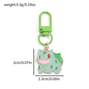 Mini Llavero de Esmalte con Dije de Anime, Figura Clásica de Pokémon con Gancho de Clip Colorido para Accesorio de Moda y Uso Diario - Product Image 3