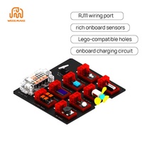 Kit de Inicio de Robot de Entrenamiento Inteligente con Código IA para Niños en Edad Escolar, Placas de Creación de Robots DIY Educativos con Scratch para Educación y Codificación