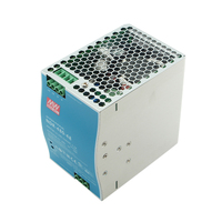 Ortalama kuyu NDR-480-24 güç soket montaj güç trafosu tek fazlı dijital güç analizörü 24V Ac Dc dönüştürücü tam ac Inp