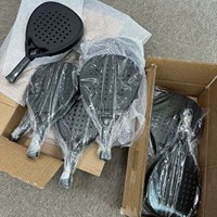 Raqueta de Pádel Personalizada con Forma de Diamante, Raqueta de Pádel de Fibra de Carbono para Marcas Deportivas, Suministro OEM, ODM y Marca Privada