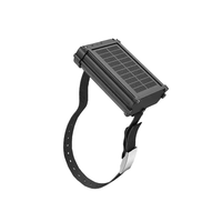 Traqueur GPS 4G à énergie solaire pour bovins et moutons, très longue durée de vie de la batterie