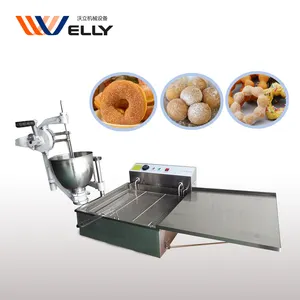 home donut making machine/ price belshaw donut fryer/ mini donuts equipment