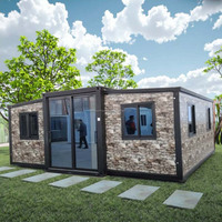 Maison conteneur extensible de 30 pieds, bâtiment résidentiel préfabriqué pour maison familiale