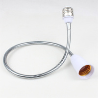 E27 à E27 convertisseur de Base de lampe 65mm 95mm rallonge de support de lampe adaptateur de douille de lampe E27-E27 ignifuge pour ampoule LED