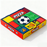 Vente en gros d'usine, boîte à pizza pliable multi-compartiments de la marque HuiLong, tailles personnalisées, emballage en carton lourd, OEM/ODM