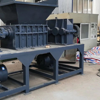 Déchiqueteuse industrielle de ferraille, solution de recyclage de déchets industriels, déchiqueteuse à double arbre robuste