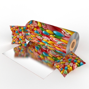 Tùy Chỉnh In Linh Hoạt Nhiều Lớp Pet Cpp Nhựa Snack Bao Bì Thực Phẩm Cuộn Phim Snack Sô Cô La Nuts Gói Phim Cuộn - Product Image 5