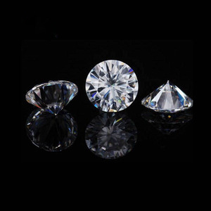 Bricolage Rond Huit Cœurs Huit Flèches Lâche Moissanite <span class=keywords><strong>Diamant</strong></span> Nu - Product Image 5