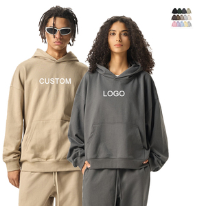 Sudadera con Capucha Extra Grande de Alta Calidad, sin Cordones, de Gran Peso, con Logotipo Personalizado, de Algodón y Poliéster, para Hombre - Product Image 1