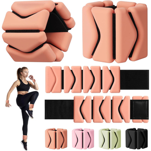 Pesas Ajustables para Manos y Pies de 2 lb Tipo K, para Yoga, Fitness, Entrenamiento y Running - Product Image 1