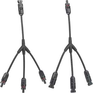 Connecteur de branche solaire IP67 étanche 3 à 1 FFFM+<span class=keywords><strong>MMMF</strong></span>, connecteur de câble de panneau solaire ignifuge en PPO, connecteurs solaires photovoltaïques - Product Image 1