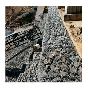 Woven Gabion Box Welded Gabion Mesh Box For Rockfall Prevention