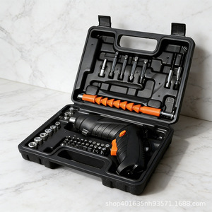Industrial Grade Mini Electric <b>Screwdriver</b> <b>Set</b> 47 Piece Rechargeable Battery Powered With <b>Bits</b> For Home Use - Product Image 3