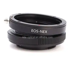 Anillo adaptador de lente negro duradero de buena calidad, montaje de lente EOS NEX, Compatible con Sony Leica Nikon