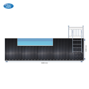<span class=keywords><strong>Piscine</strong></span> portable de luxe <span class=keywords><strong>avec</strong></span> système de filtration complet pour installation hors sol à domicile - Product Image 5